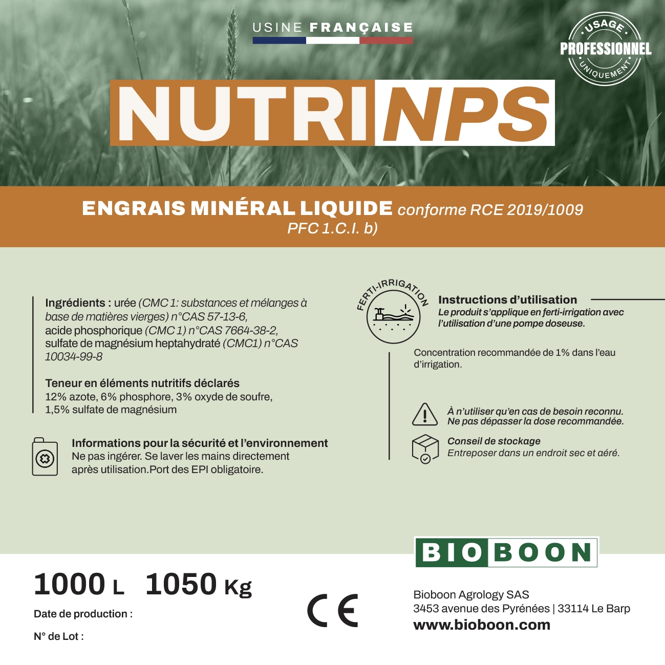 Nutri-NPS Bioboon